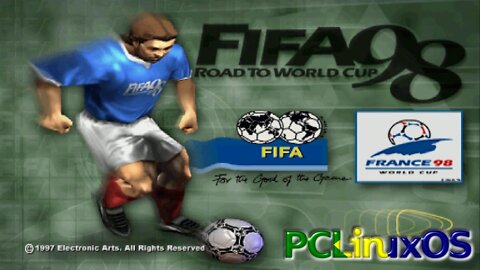 Fifa Road to World Cup 98 PS1 PCLinuxOS Parte 1