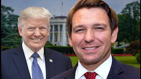 Here is why Trump went after desantis.Dont get all worked up