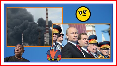 Russia shells an oil refinery in Ukraine and has weaponized food.