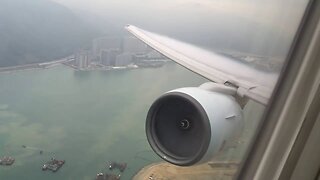 Cathay Pacific Airways | B777-300 | takeoff from Hong Kong HKG HD
