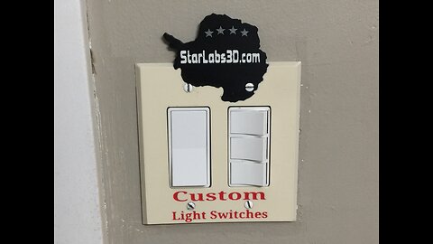 Rocker Switch Plate