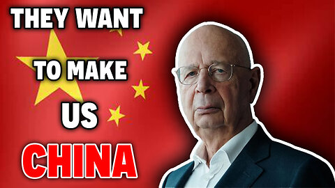 WARNING: Klaus Schawb is thankful for CHINA