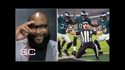 Marcus Spears goes crazy!!! EAGLES TAKE 1 game lead