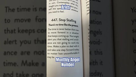 Aries Angel Number 447#Aries tarot#Angel numbers