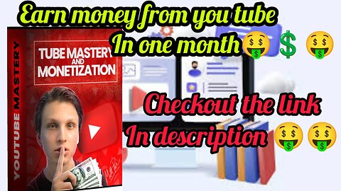 From Passion to Profit: Unleash Your YouTube Success with our Monetization and Mastery Course!