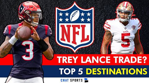 Top 5 Trey Lance Trade Destinations If 49ers Trade Former #3 Overall Pick