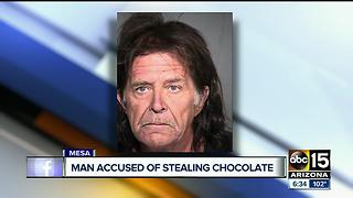 Man accused of stealing chocolate from a church