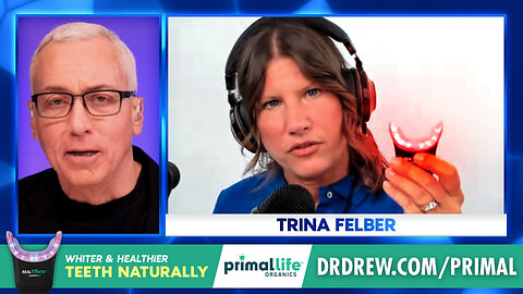How To Get A Sparkling Smile WITHOUT Harsh Chemicals: Dr. Drew & Trina Felber on Primal Life