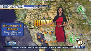 10News Pinpoint Weather with Melissa Mecija