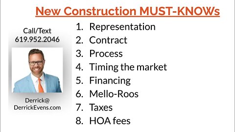 8 things you need to know before you buy a new construction home in San Diego