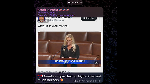 💢Mayorkas impeached for high crimes and misdemeanors 💥