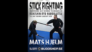 Traditional Stick Fighting KUKISHIN-RYU HANBO JUTSU with MATS HJELM