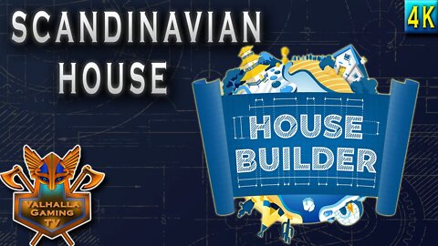 House Builder Playthrough - Scandinavian House | No Commentary | PC