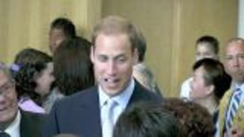 Prince William Goes to School