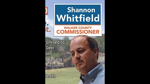 3/18/24 Candidate Monday with Shannon Whitfield for Walker County Commissioner Chair