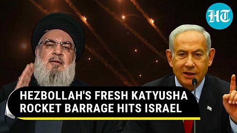 Iran-linked Hezbollah Bombards Israel With 26 Rockets; IDF Warns, ‘Way Out Is To…' | Watch