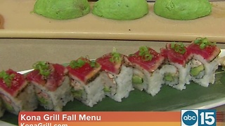 Kona Grill has the details on the new fall menu