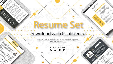 Clean Resume Templates: Creating a Professional Impression