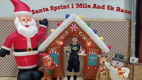 Santa Sprint 1 Mile and 5k Barnesville Ohio Race Recap