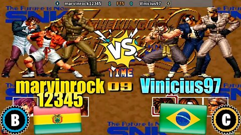The King of Fighters '95 (marvinrock12345 Vs. Vinicius97) [Bolivia Vs. Brazil]