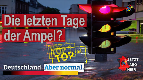 Die letzten Tage der Ampel? Sargträger Scholz und Habeck beerdigen die eigene Regierung! AfD