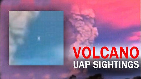 UFO Footage 2023 - UAP - UFO Filmed By 5 Separate Witnesses Near Volcano