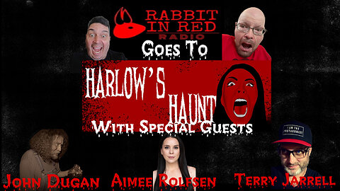 Rabbit In Red Radio Goes To Harlow’s Haunt|Horror Movie|Indie|Interview
