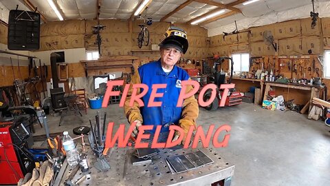 Welding a Fire Pot