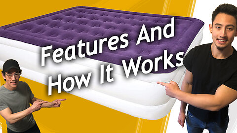 Chillsun Inflatable Mattress, Features, How To Instructions & How It Works, Product Links