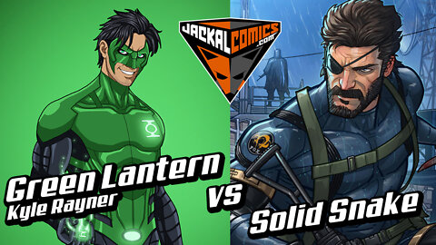 GREEN LANTERN, Kyle Rayner Vs. SOLID SNAKE - Comic Book Battles: Who Would Win In A Fight?