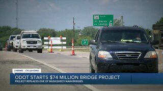 ODOT starts $74M Muskogee bridge project