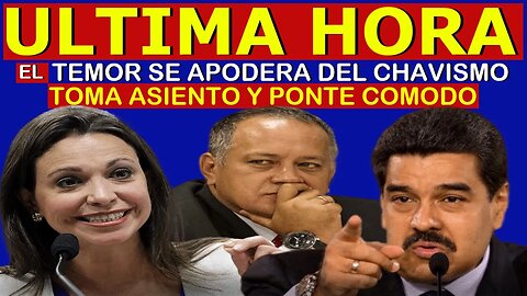 🔴HACE 5 MINUTOS! SUCEDIO HOY! EL MIEDO SE APODERA DEL CHAVISMO - NOTICIAS DE VENEZUELA HOY