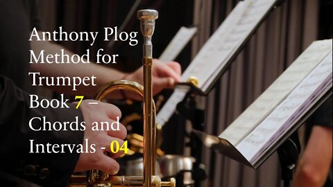 Método Anthony Plog para trompete - Livro 7 (Acordes e Intervalos) 04