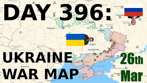 Ukraine War Map: Day 369