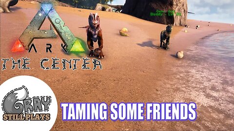 ARK Survival Evolved: The Center | Taming a Pack of Friends, Building a House! | Part 2 | Let's Play