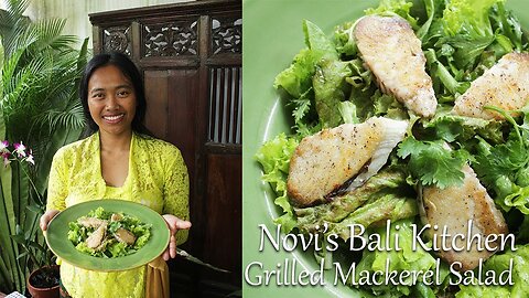 How to Make Grilled Mackerel Salad