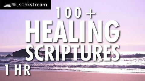 100+ Healing Scriptures With Soaking Music | Audio Bible | Bible Verses For Sleep | God's Word