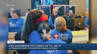 Oklahomans Pitching in to Help