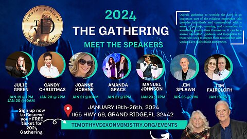Rsvp for The Gathering 2024
