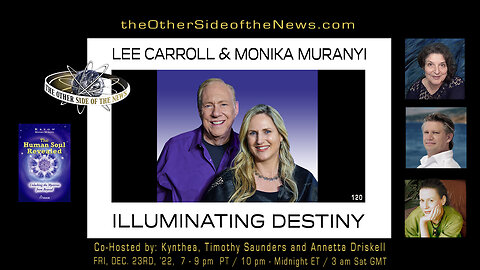 LEE CARROLL & MONIKA MURANYI - ILLUMINATING DESTINY -TOSN 120 - 12.23.2022