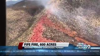 Southern Arizona Wildfire Update 7-12