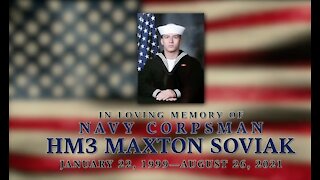 Service held for Maxton Soviak at high school