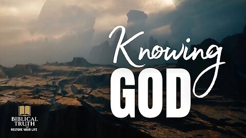 Knowing Him More | Alone With God | Christian Meditation