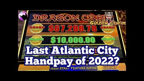 "Last Atlantic City Handpay Jackpot of 2022! Can I Finally Beat My Casino Nemesis?"