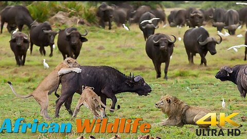 Peaceful Animals In The Wild - African Wildlife With Relaxing Nature