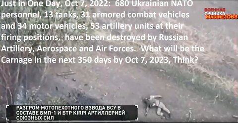 Woke NATO's War in Ukraine – Very Bloody Update Oct 8 2022