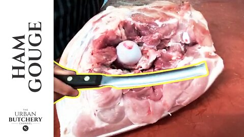 How to use a Ham Gouge like a Butcher