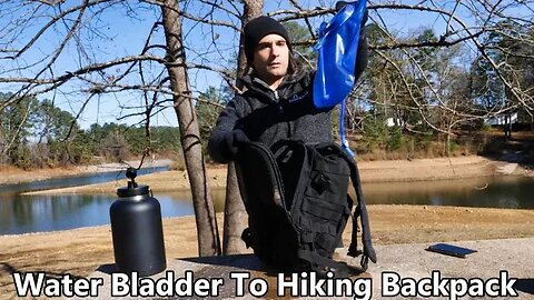 How To Add Water Bladder To Hiking Backpack