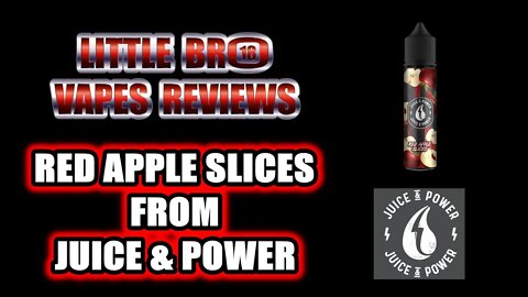 RED APPLE SLICES FROM JUICE & POWER