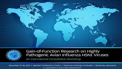 NIH: Gain-Of-Function Research on Viruses 2012